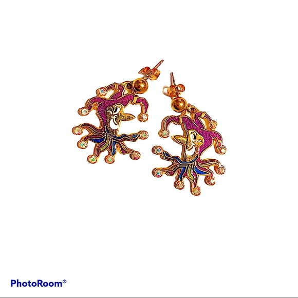 Court Jester Earrings - Picture 1 of 5